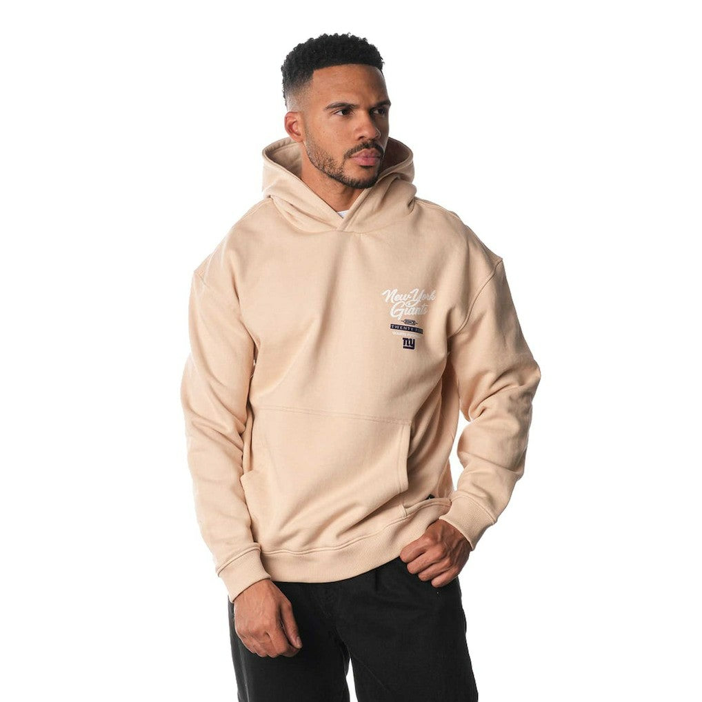 New York Giants The Wild Collective Unisex Fleece Pullover Hoodie - Cream - NFL