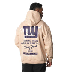 New York Giants The Wild Collective Unisex Fleece Pullover Hoodie - Cream - NFL