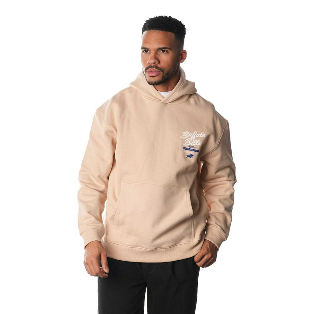Buffalo Bills The Wild Collective Unisex Fleece Pullover Hoodie - Cream - NFL