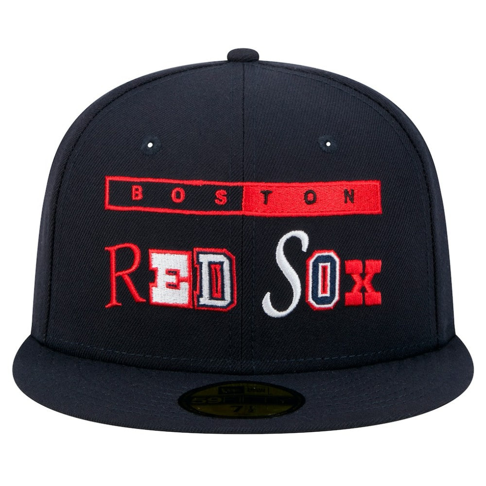 Boston Red Sox New Era Ransom 59FIFTY Fitted Hat Discount
