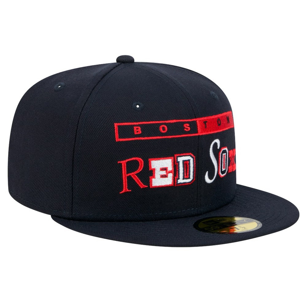 Boston Red Sox New Era Ransom 59FIFTY Fitted Hat Discount