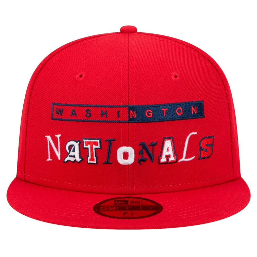 Washington Nationals New Era Ransom 59FIFTY Fitted Hat Outlet
