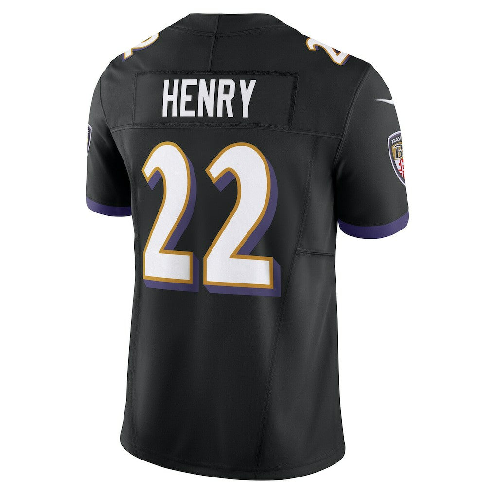Derrick Henry Baltimore Ravens Vapor F.U.S.E. Limited Jersey - Black - Nike