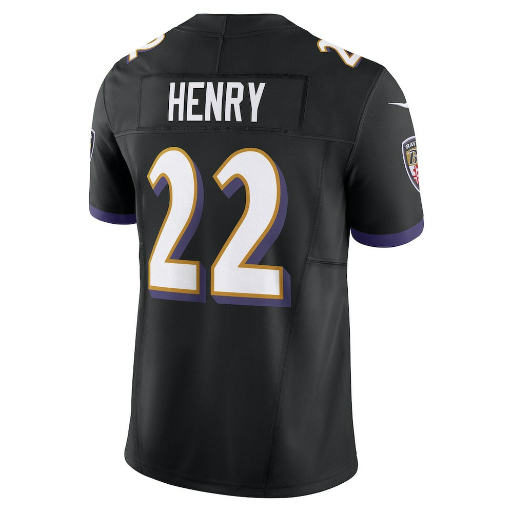 Derrick Henry Baltimore Ravens Vapor F.U.S.E. Limited Jersey - Black - Nike