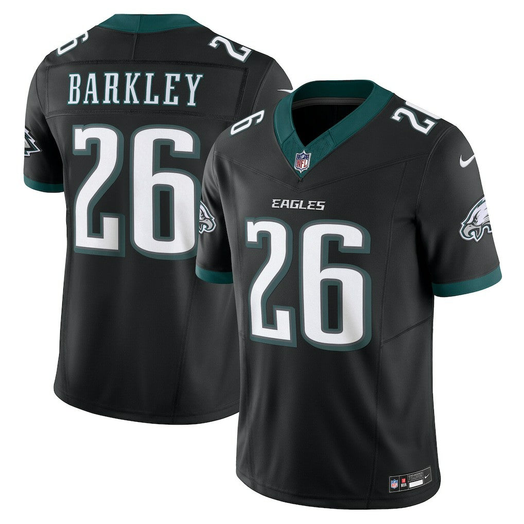Saquon Barkley Philadelphia Eagles Vapor F.U.S.E. Limited Jersey - Black - Nike