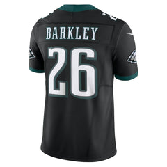Saquon Barkley Philadelphia Eagles Vapor F.U.S.E. Limited Jersey - Black - Nike