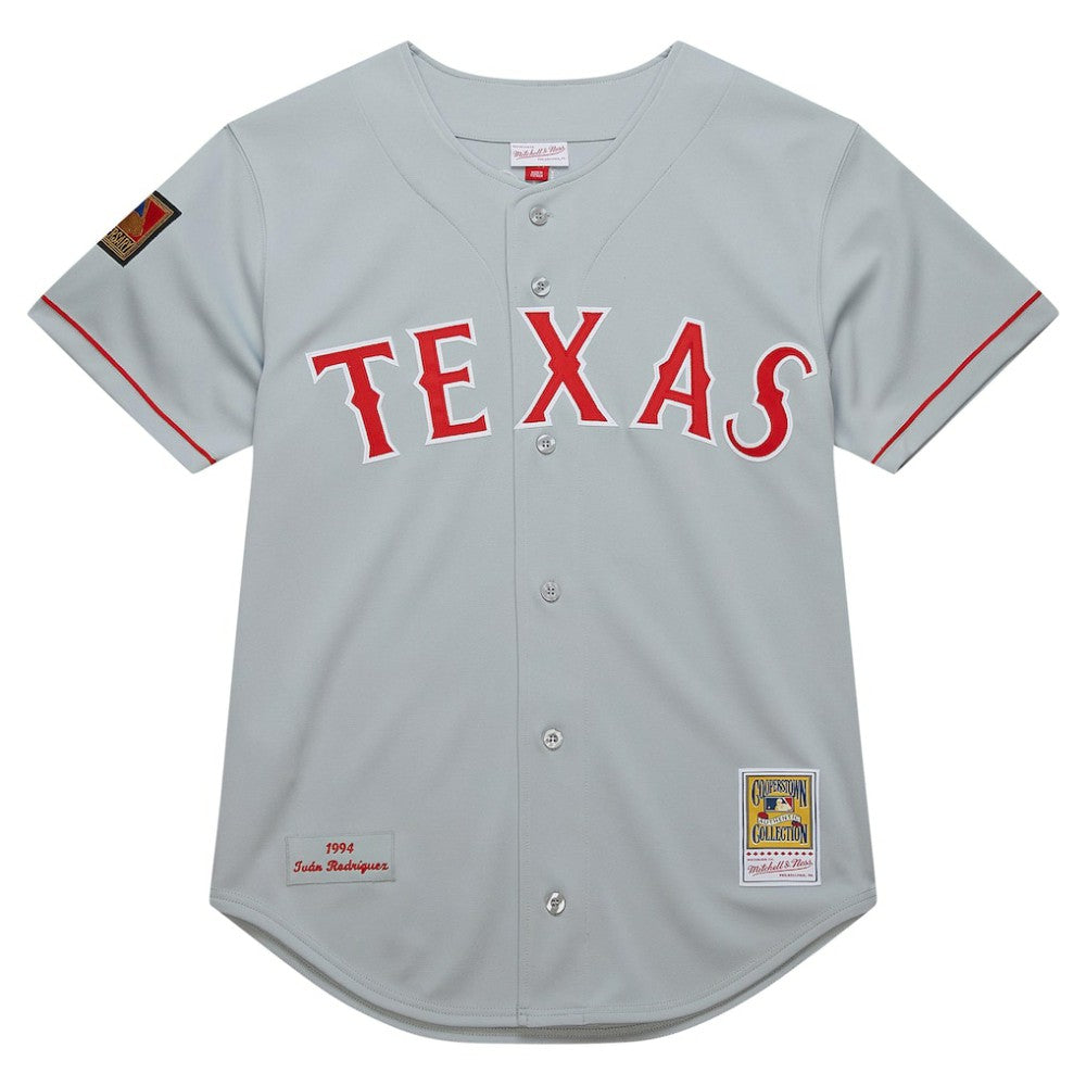 Ivan RodriguezTexas Rangers Mitchell & Ness 1994 Cooperstown Collection Authentic Dark Jersey Outlet