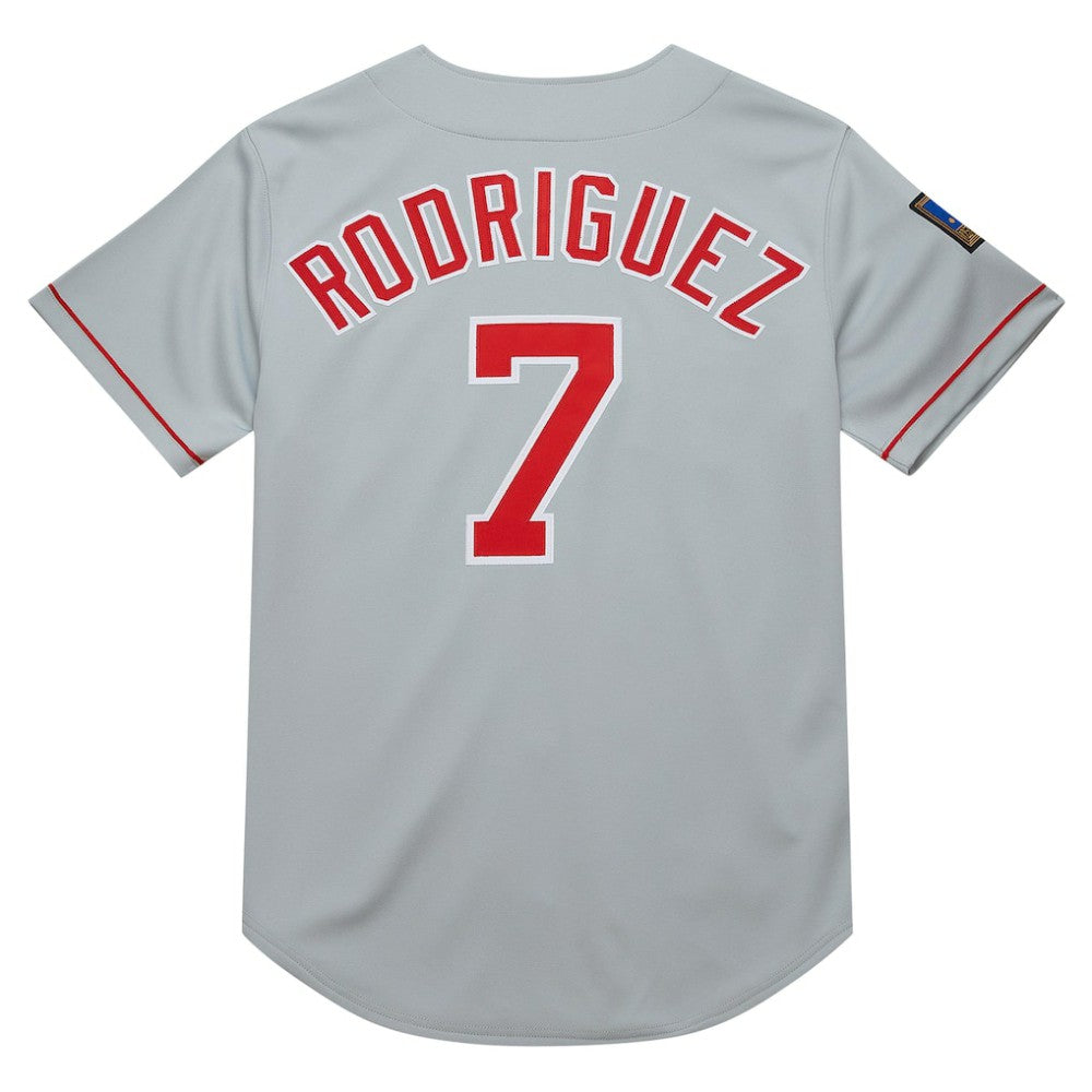 Ivan RodriguezTexas Rangers Mitchell & Ness 1994 Cooperstown Collection Authentic Dark Jersey Outlet