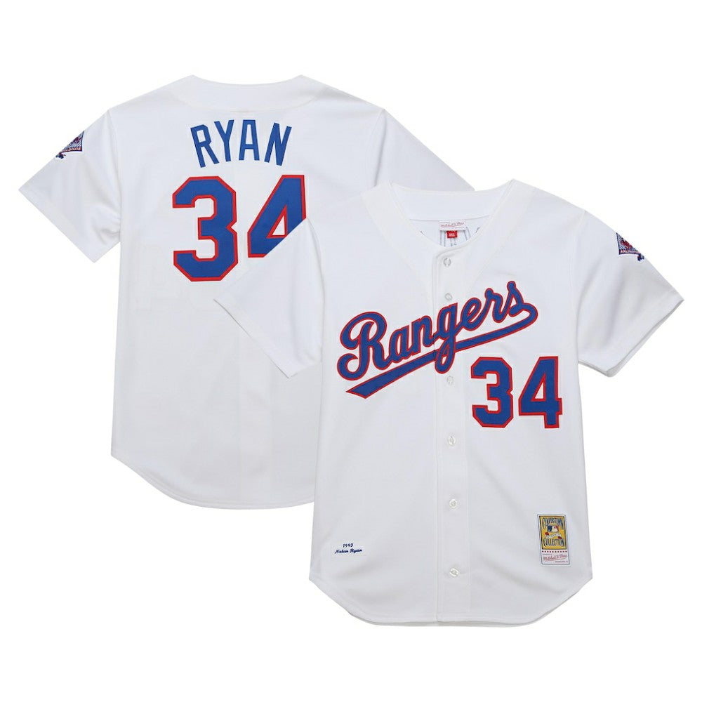Nolan Ryan Texas Rangers Mitchell & Ness 1993 Cooperstown Collection Authentic Jersey for sale