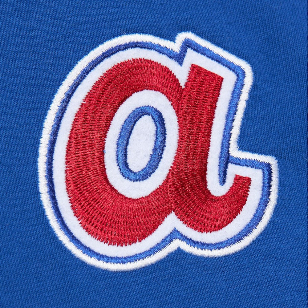 Hank Aaron Atlanta Braves Mitchell & Ness Cooperstown Collection Heavyweight Premium Player Vintage Logo T-Shirt Outlet