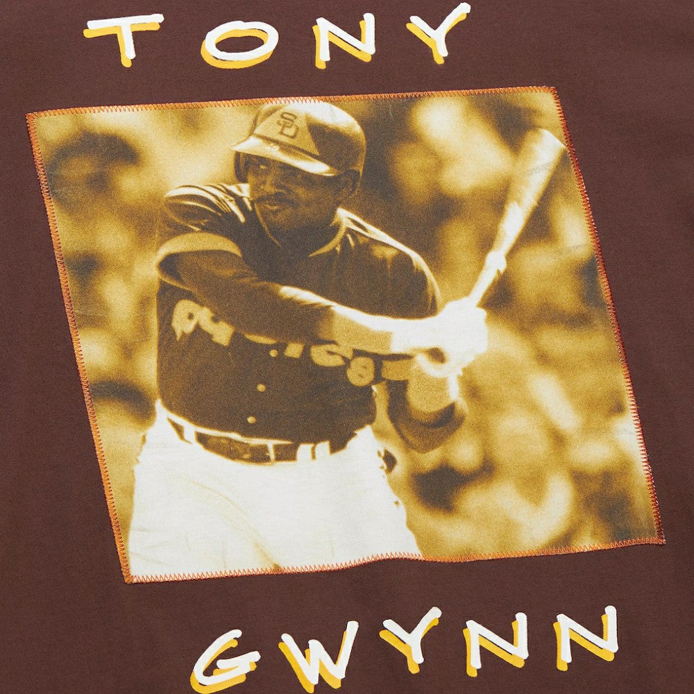 Tony Gwynn San Diego Padres Mitchell & Ness Cooperstown Collection Heavyweight Premium Player Vintage Logo T-Shirt Near Me