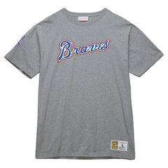 Hank Aaron Atlanta Braves Mitchell & Ness Cooperstown Collection Legends T-Shirt for sale