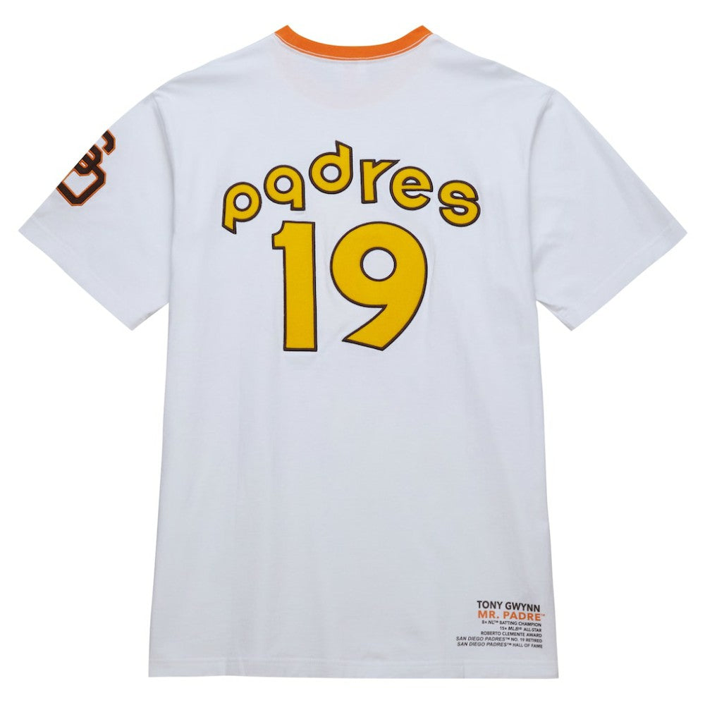 San Diego Padres Mitchell & Ness Cooperstown Collection Player Legends Ringer T-Shirt Sale