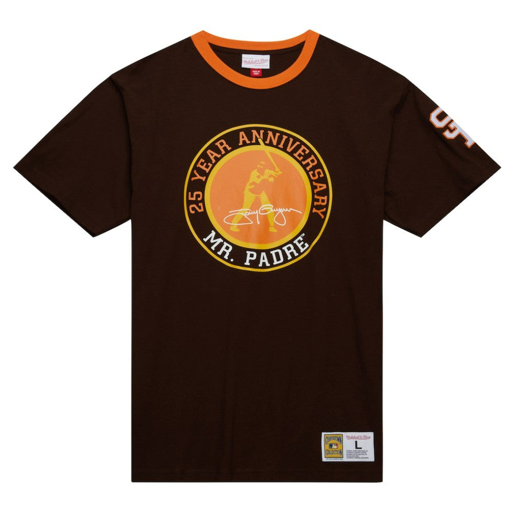 San Diego Padres Mitchell & Ness Cooperstown Collection Player Legends Ringer T-Shirt Discount