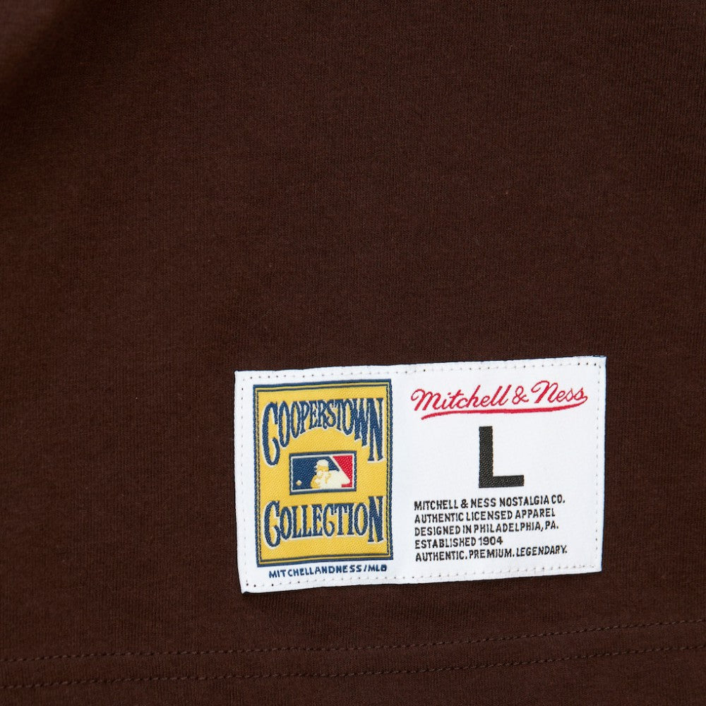 San Diego Padres Mitchell & Ness Cooperstown Collection Player Legends Ringer T-Shirt Discount