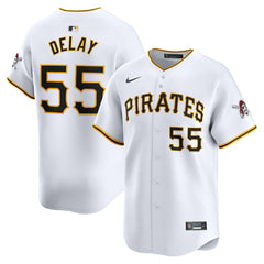 Jason Delay Pittsburgh Pirates Nike Home Limited Player Jersey Outlet