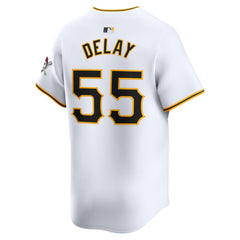 Jason Delay Pittsburgh Pirates Nike Home Limited Player Jersey Outlet
