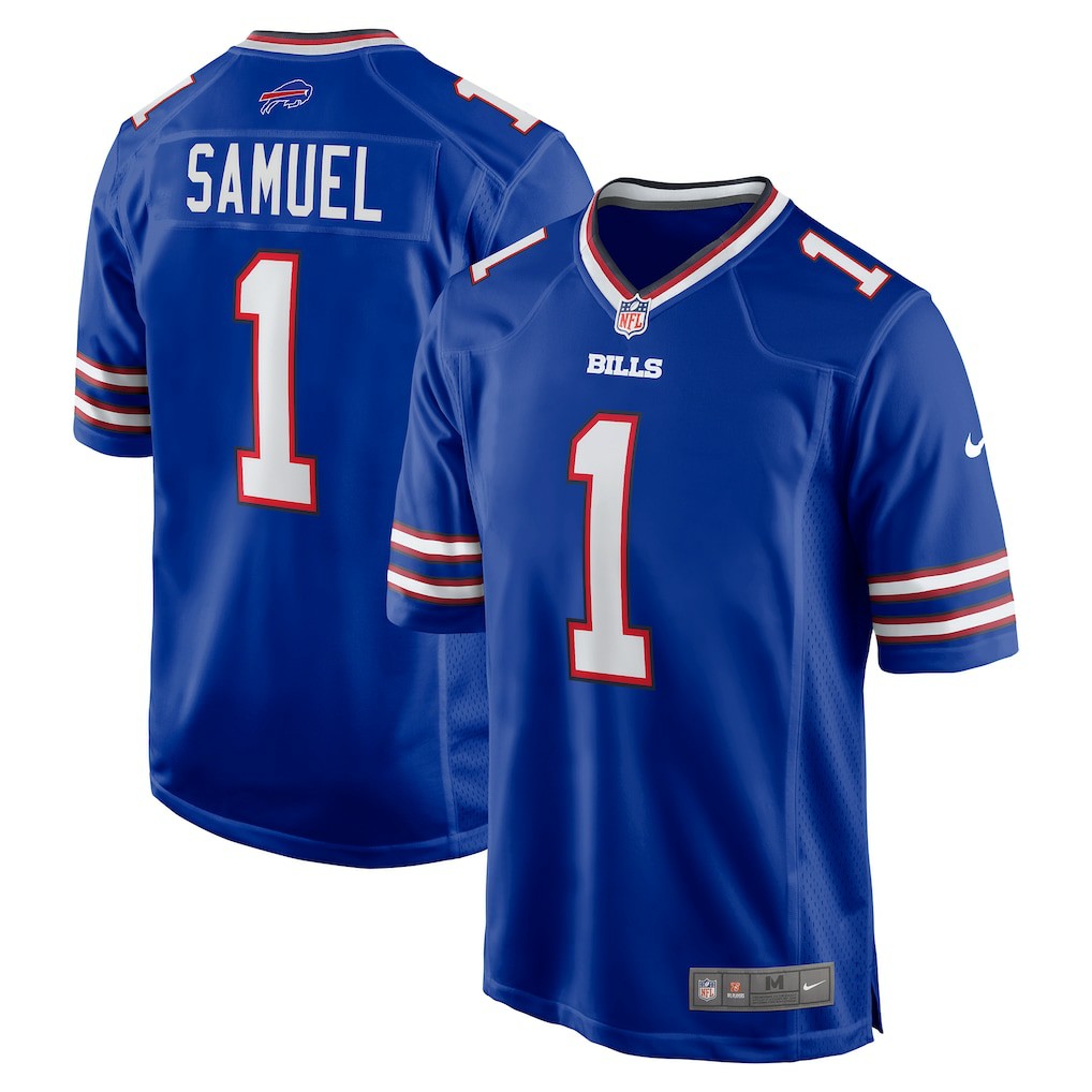 Curtis Samuel Buffalo Bills Game Jersey - Royal - Nike