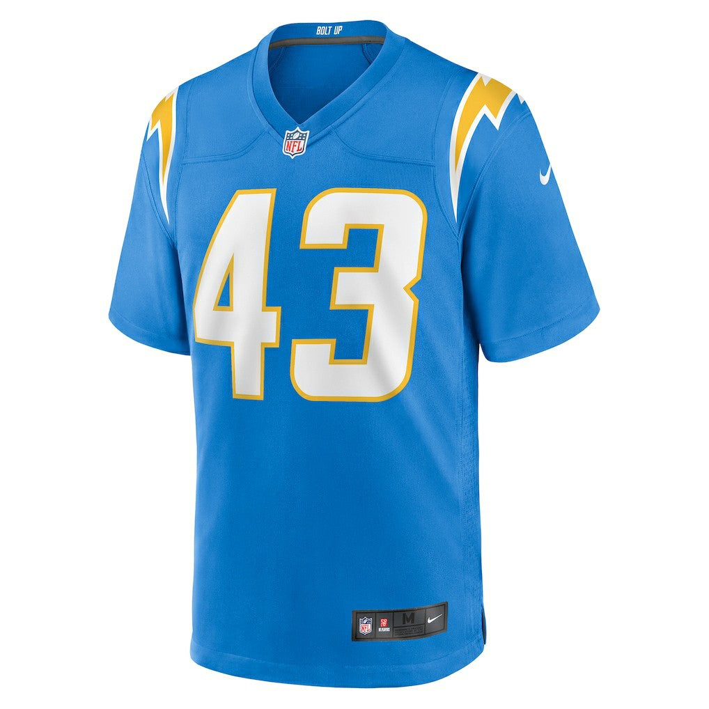 Troy Dye Los Angeles Chargers Game Jersey - Powder Blue - Nike