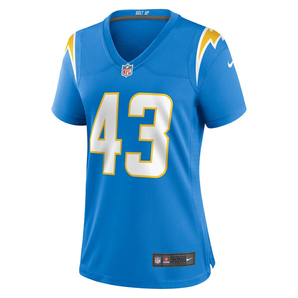 Troy Dye Los Angeles Chargers Women's Game Jersey - Powder Blue - Nike