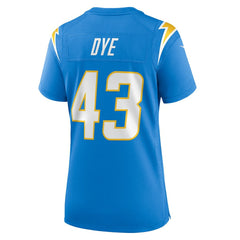 Troy Dye Los Angeles Chargers Women's Game Jersey - Powder Blue - Nike