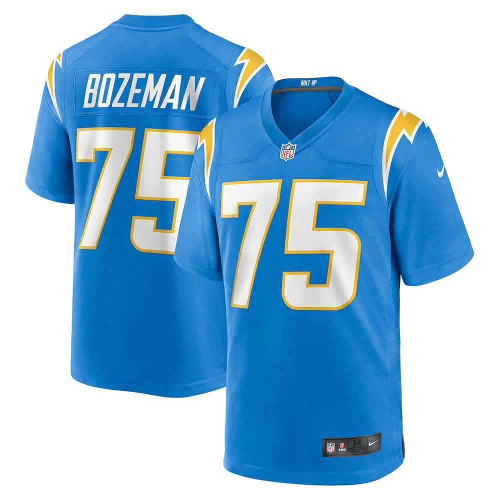 Bradley Bozeman Los Angeles Chargers Game Jersey - Powder Blue - Nike