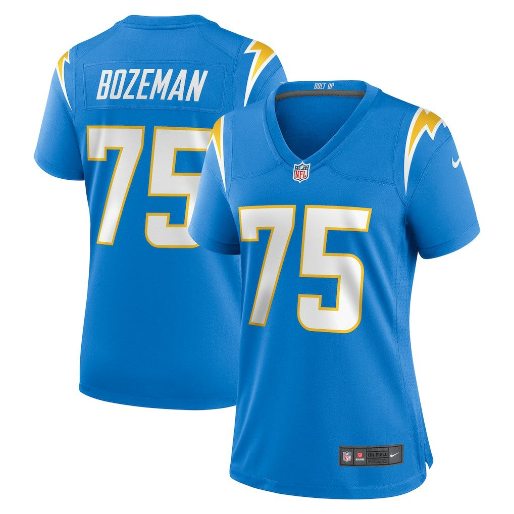 Bradley Bozeman Los Angeles Chargers Women's Game Jersey - Powder Blue - Nike