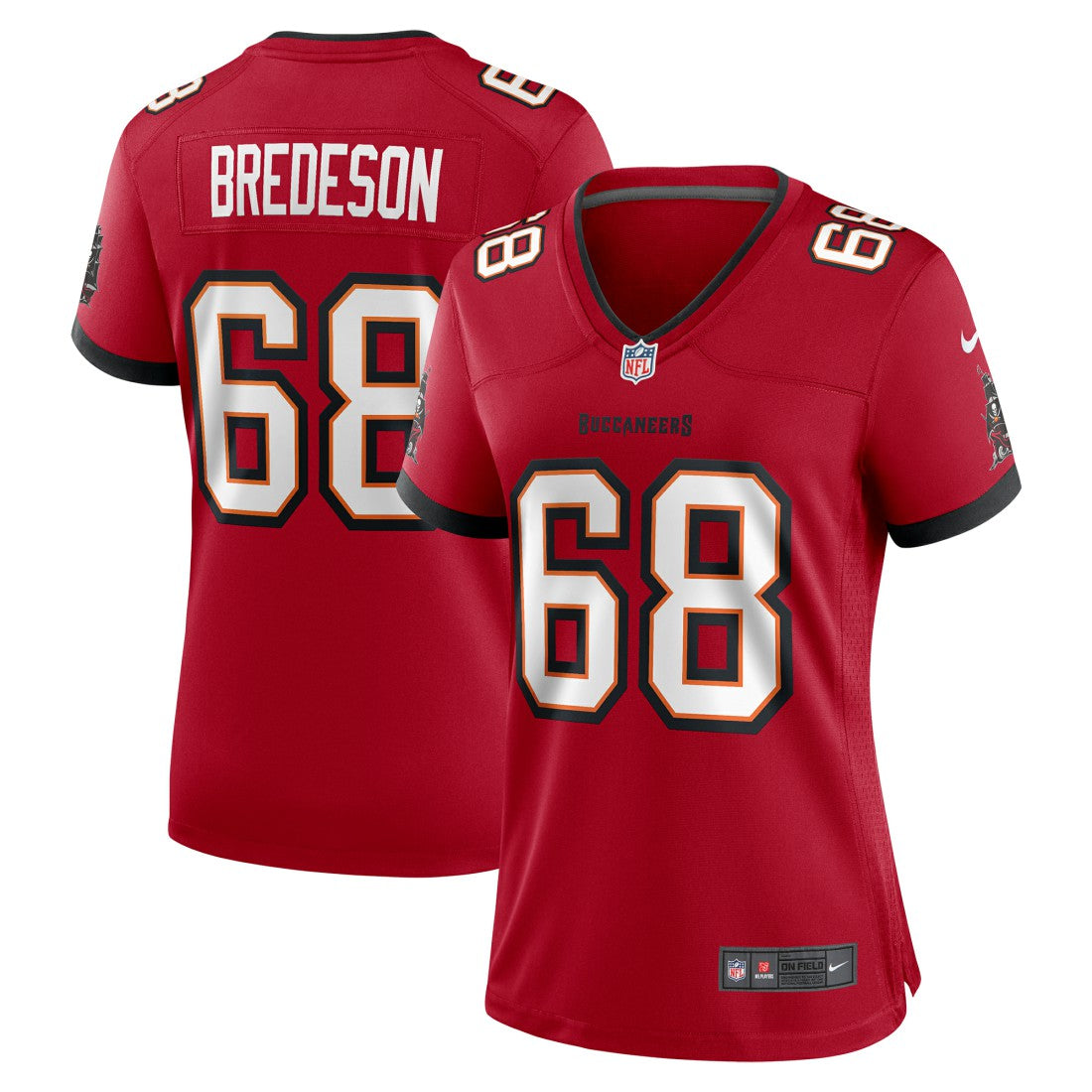 Ben Bredeson Tampa Bay Buccaneers Women's Game Jersey - Red - Nike