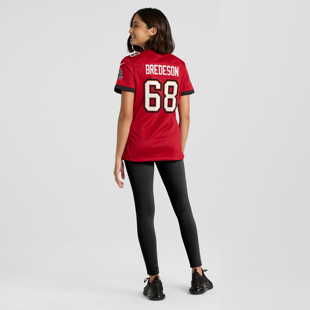 Ben Bredeson Tampa Bay Buccaneers Women's Game Jersey - Red - Nike