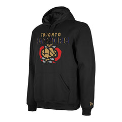 New Era Toronto Raptors 2024/25 City Edition Pullover Hoodie Black
