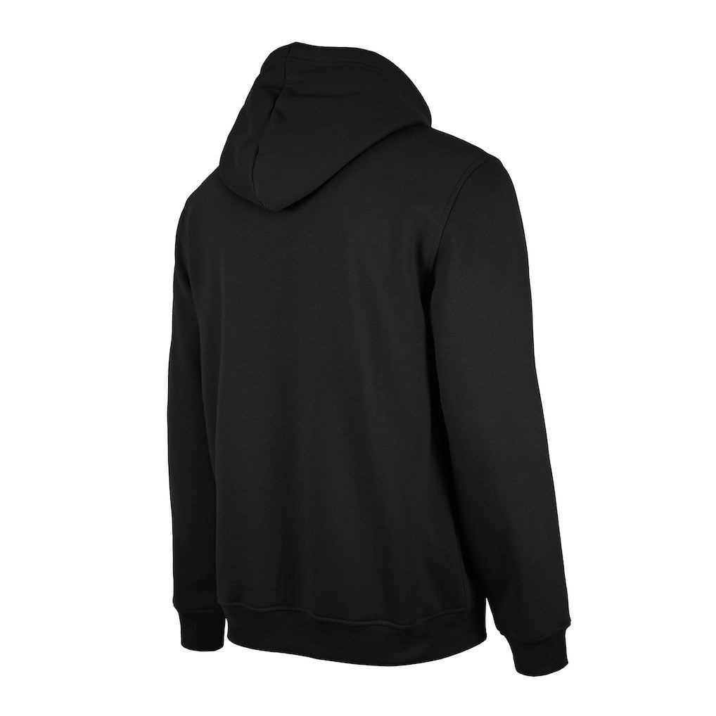 New Era Toronto Raptors 2024/25 City Edition Chenille Heavyweight Pullover Hoodie Black