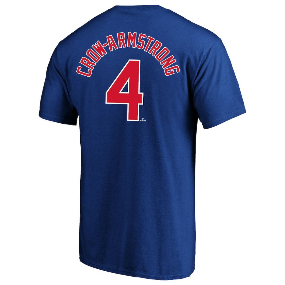 Pete Crow-Armstrong Chicago Cubs Fanatics Big & Tall Name & Number T-Shirt Near Me