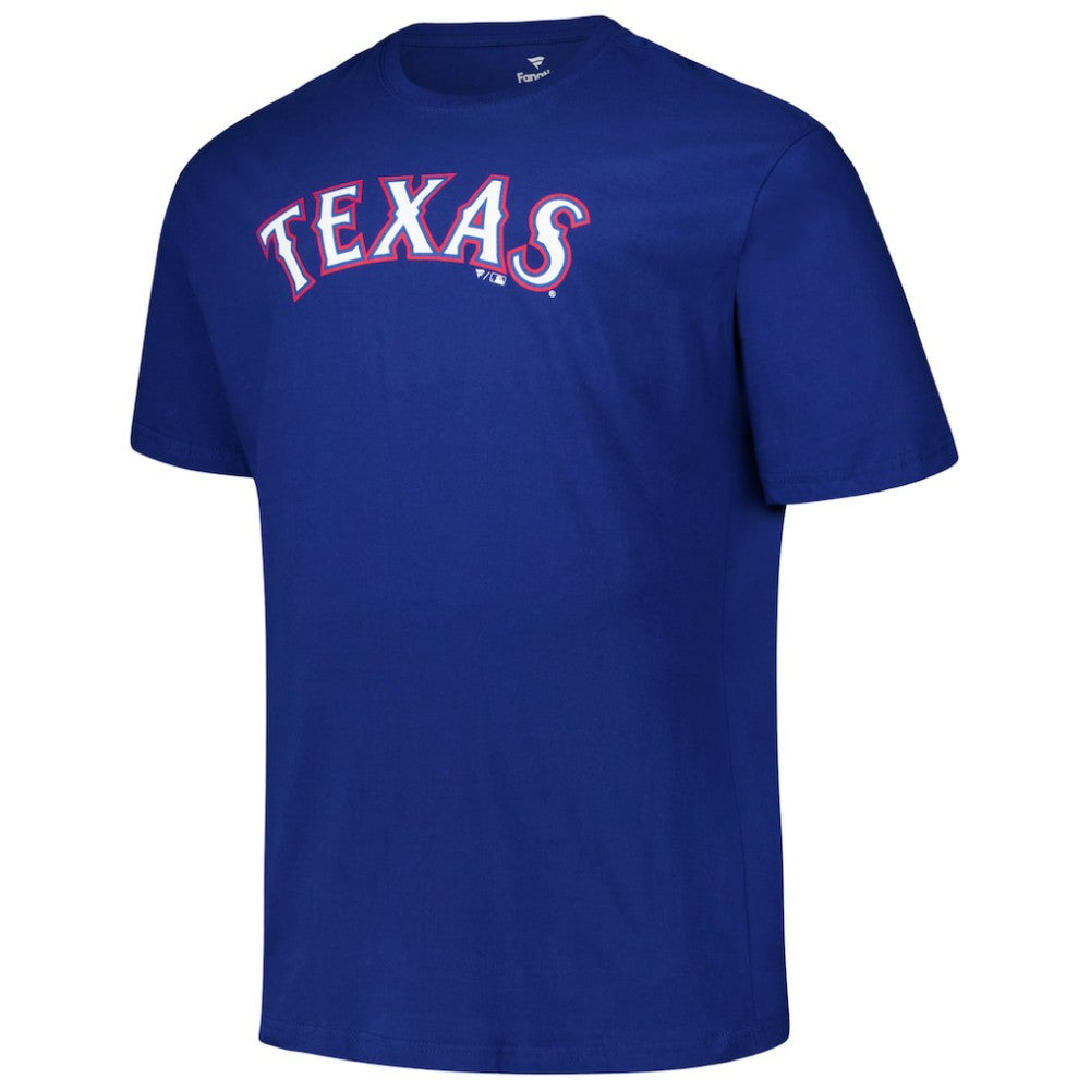 Evan Carter Texas Rangers Fanatics Big & Tall Name & Number T-Shirt Near Me