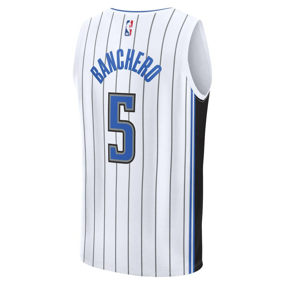 Fanatics Paolo Banchero Orlando Magic Fast Break Replica Player Jersey Association Edition White
