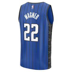 Fanatics Franz Wagner Orlando Magic Fast Break Replica Player Jersey Statement Edition Blue