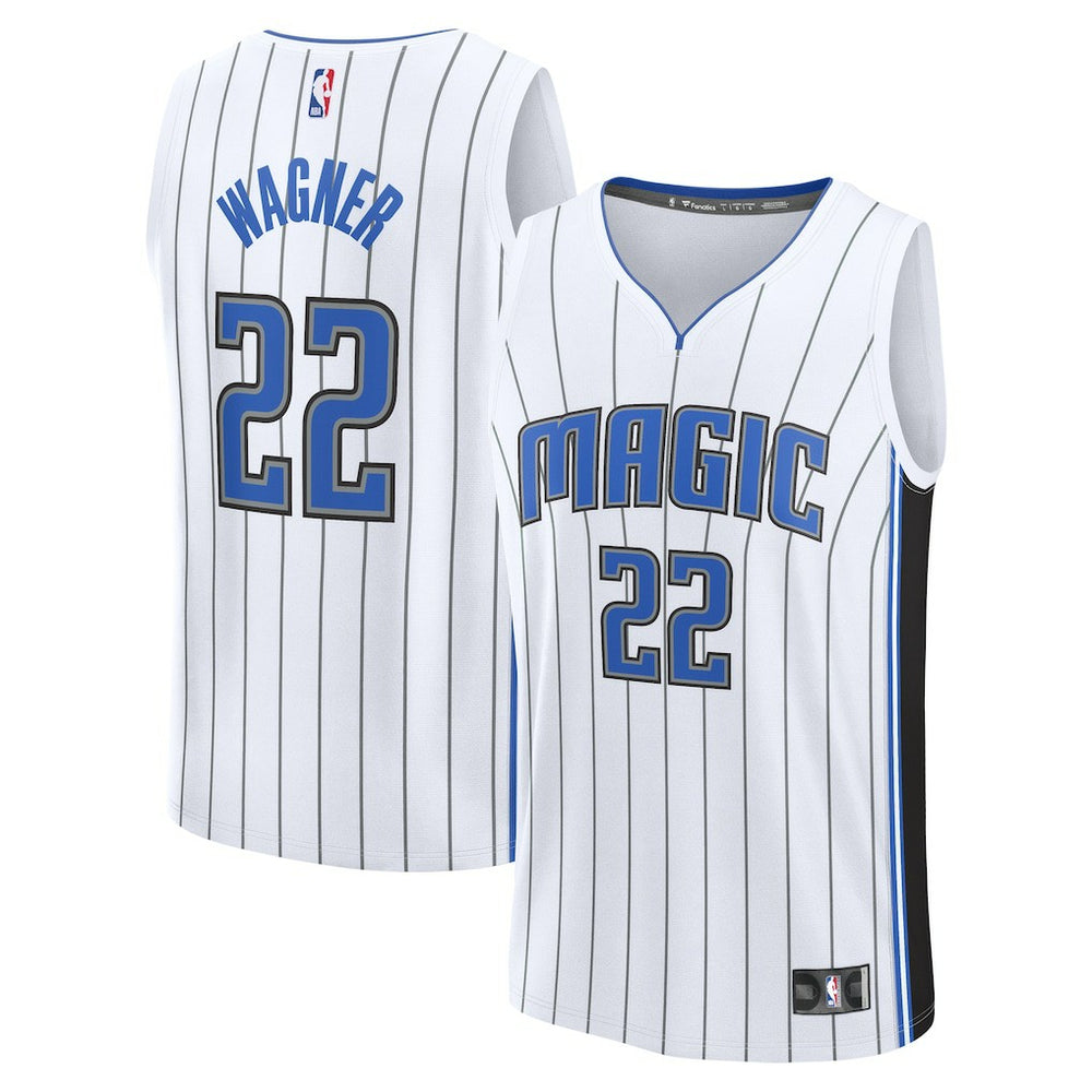 Fanatics Franz Wagner Orlando Magic Youth Fast Break Replica Player Jersey Association Edition White