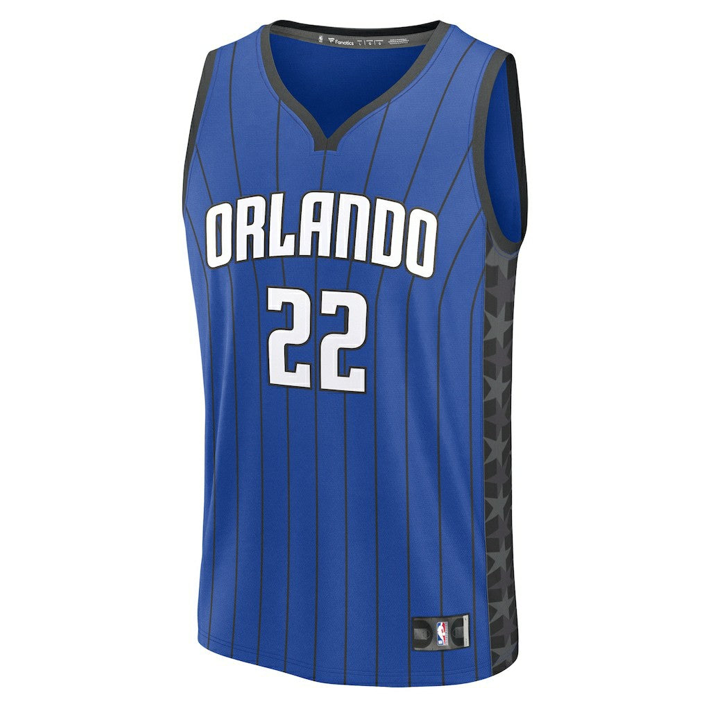 Fanatics Franz Wagner Orlando Magic Youth Fast Break Replica Player Jersey Statement Edition Blue