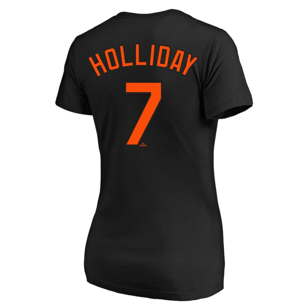 Jackson Holliday Baltimore Orioles Women's Plus Size Name & Number V-Neck T-Shirt Outlet