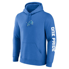 Detroit Lions One Pride Hoodie - Blue - Fanatics
