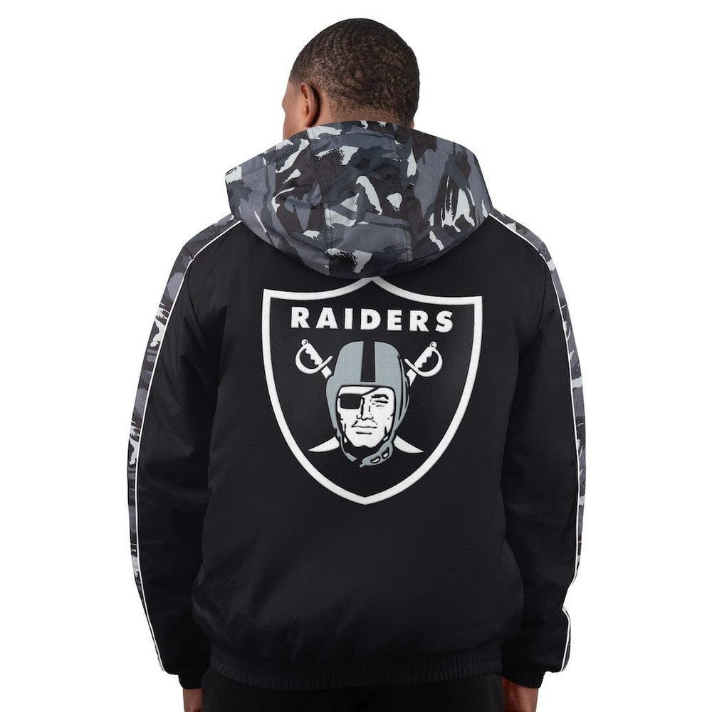 Las Vegas Raiders Starter Thursday Night Gridiron Full-Zip Jacket - Black - NFL