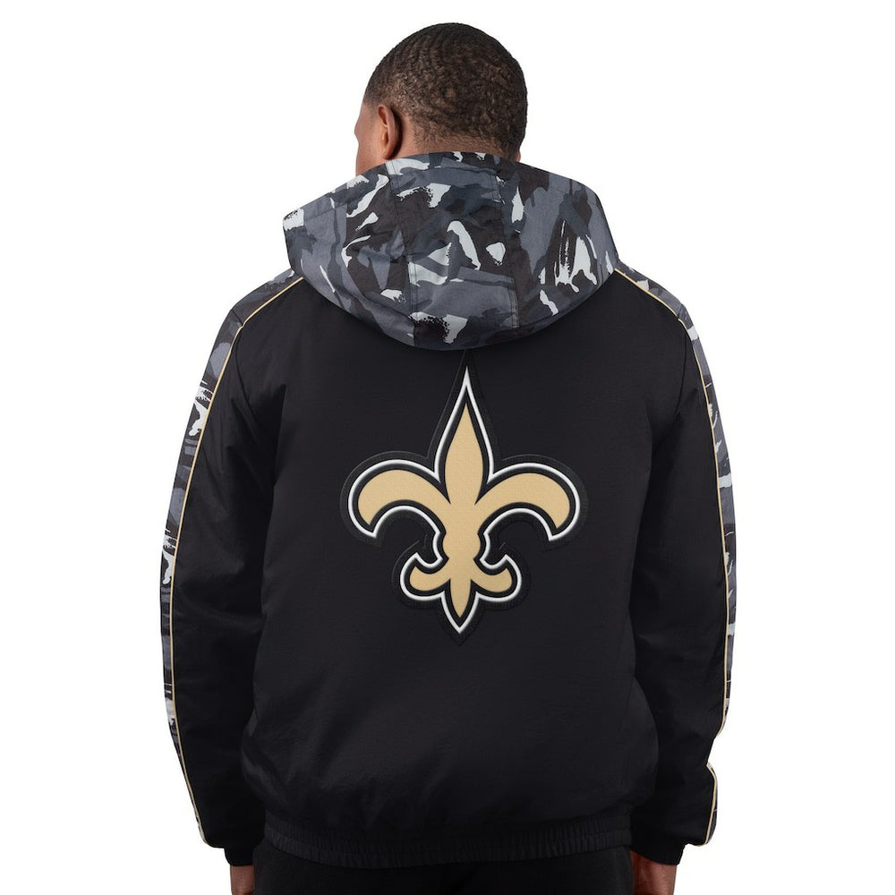 New Orleans Saints Starter Thursday Night Gridiron Full-Zip Jacket - Black - NFL