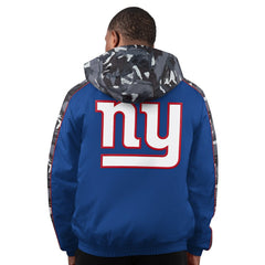 New York Giants Starter Thursday Night Gridiron Full-Zip Jacket - Royal - NFL
