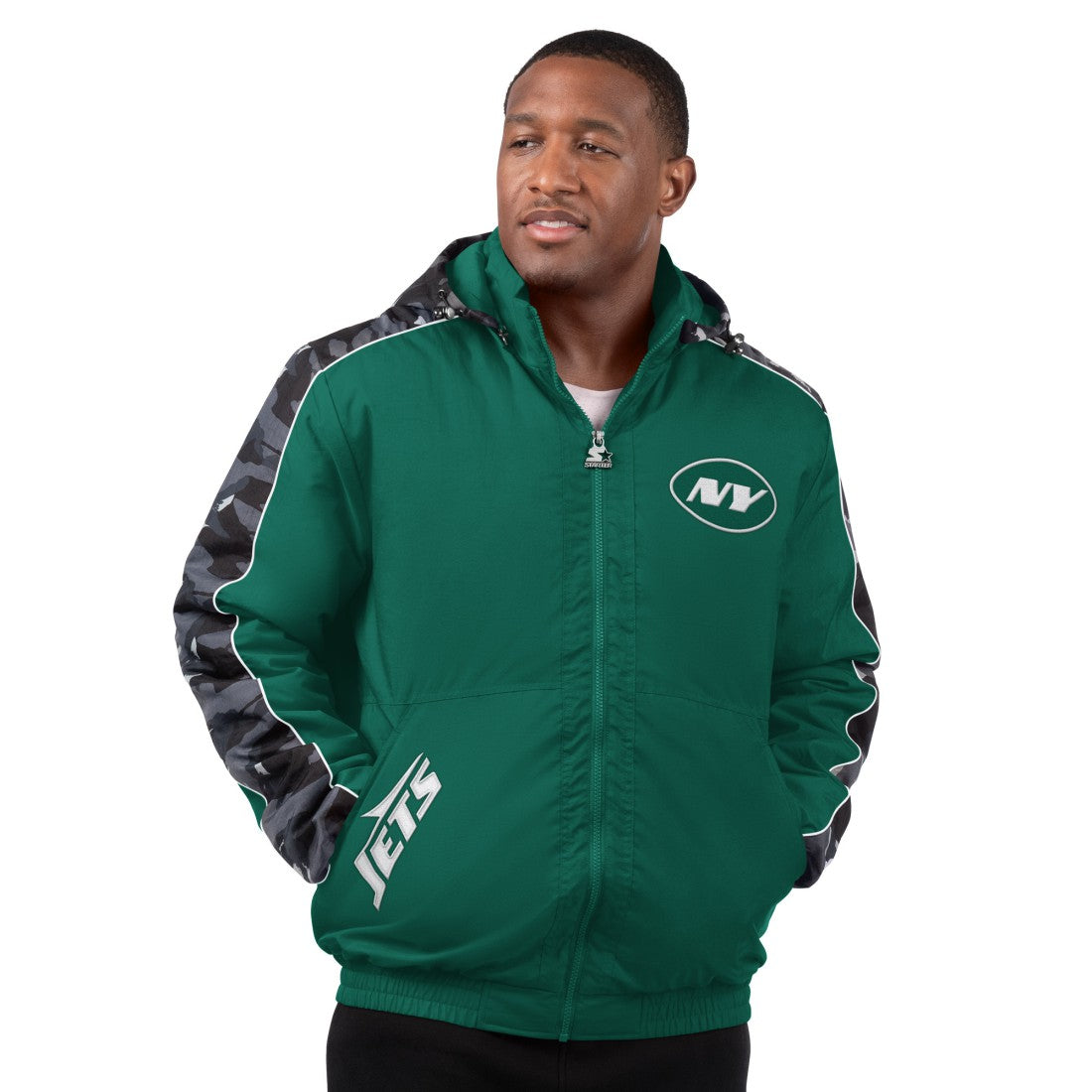 New York Jets Starter Thursday Night Gridiron Full-Zip Jacket - Green - NFL
