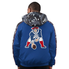 New England Patriots Starter Thursday Night Gridiron Full-Zip Hoodie Jacket - Navy - NFL