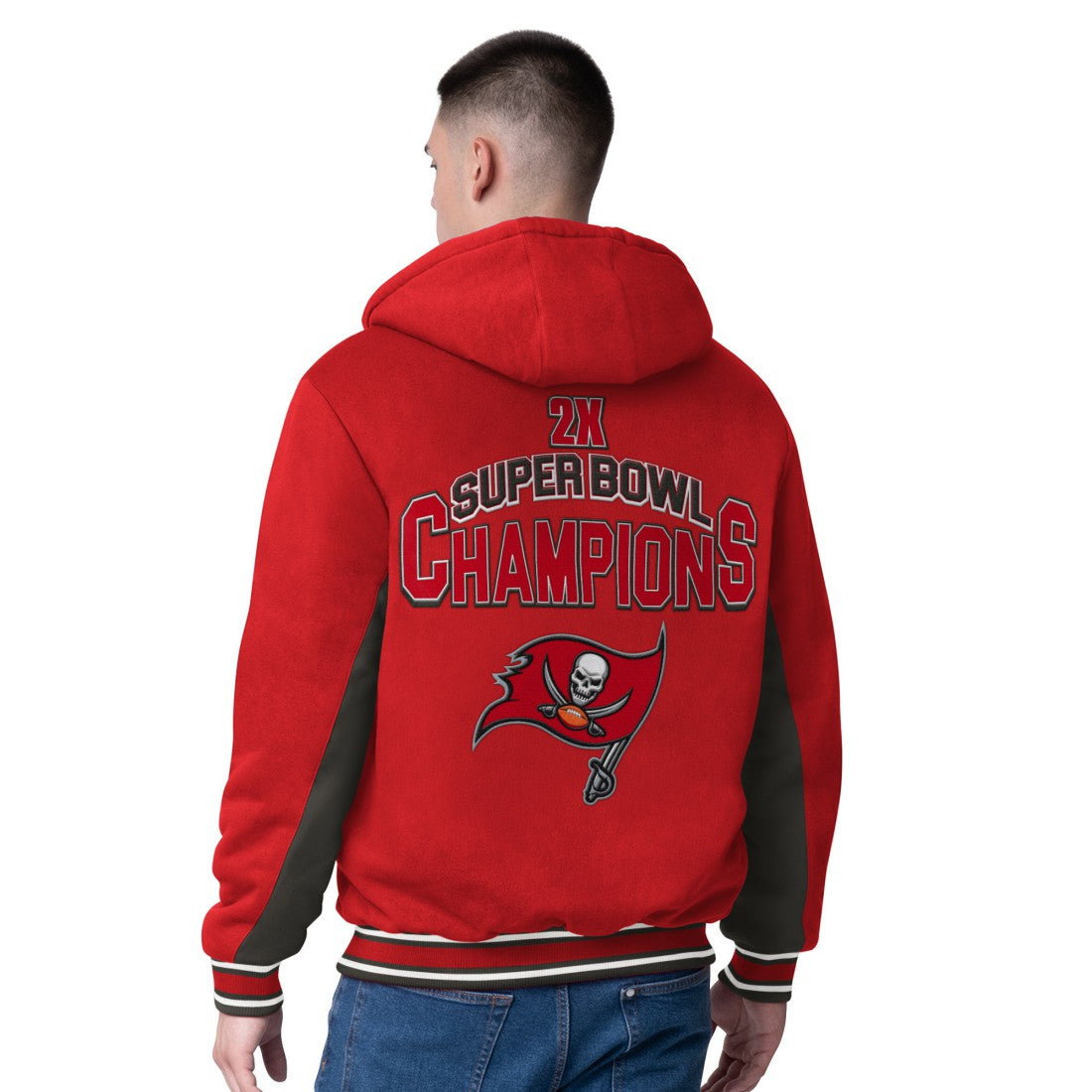 Tampa Bay Buccaneers G-III Extreme No Huddle Commemorative Full-Zip Hoodie Jacket - Red - NFL