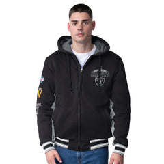 Las Vegas Raiders G-III Extreme No Huddle Commemorative Full-Zip Hoodie Jacket - Black - NFL