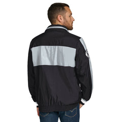 Las Vegas Raiders Tommy Hilfiger Gael Lightweight Half-Zip Hoodie Jacket - Black - NFL