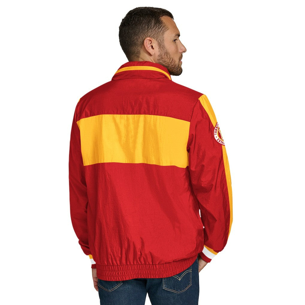 Kansas City Chiefs Tommy Hilfiger Gael Lightweight Half-Zip Hoodie Jacket - Red - NFL