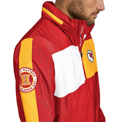 Kansas City Chiefs Tommy Hilfiger Gael Lightweight Half-Zip Hoodie Jacket - Red - NFL