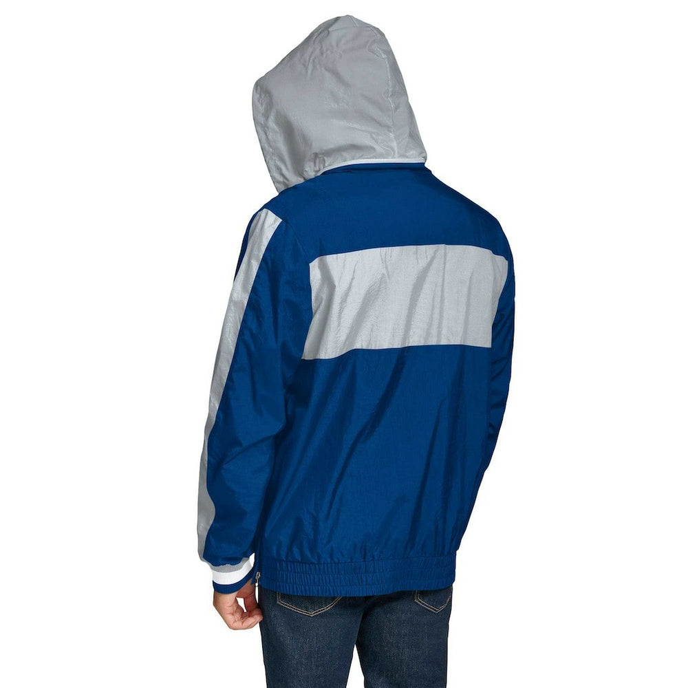 Indianapolis Colts Tommy Hilfiger Gael Lightweight Half-Zip Pullover Hoodie Jacket - Royal - NFL